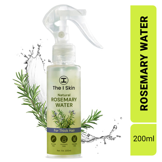 The I Skin Rosemary Water For Hair Growth | Hair Spray for Regrowth | Rosemary Hair Mist  (200 ml)